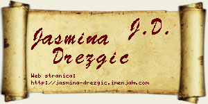 Jasmina Drezgić vizit kartica